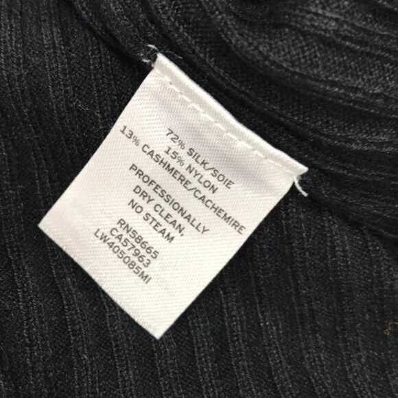 Lewit Ribbed Silk & Cashmere Blend Sweater - Picture 5 of 6